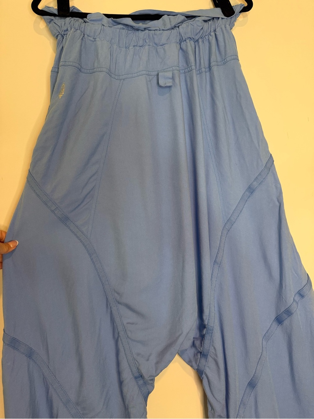 Free People Blue Harem-Style Bottoms - Picture 8 of 10